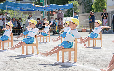 運動会の様子