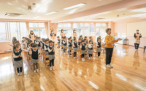 ２学期終業式の様子